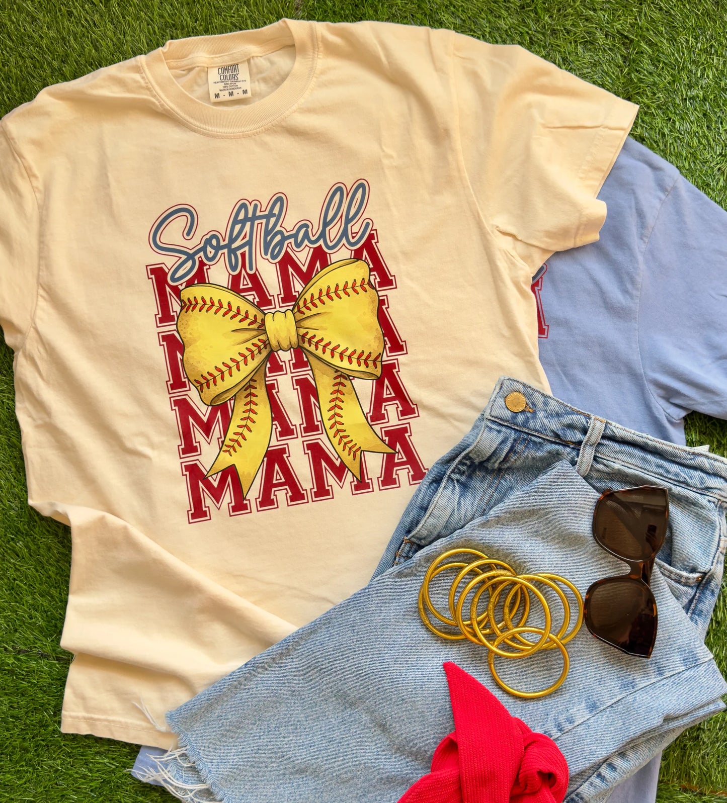Baseball/Softball Mama Repeat Tee PREORDER