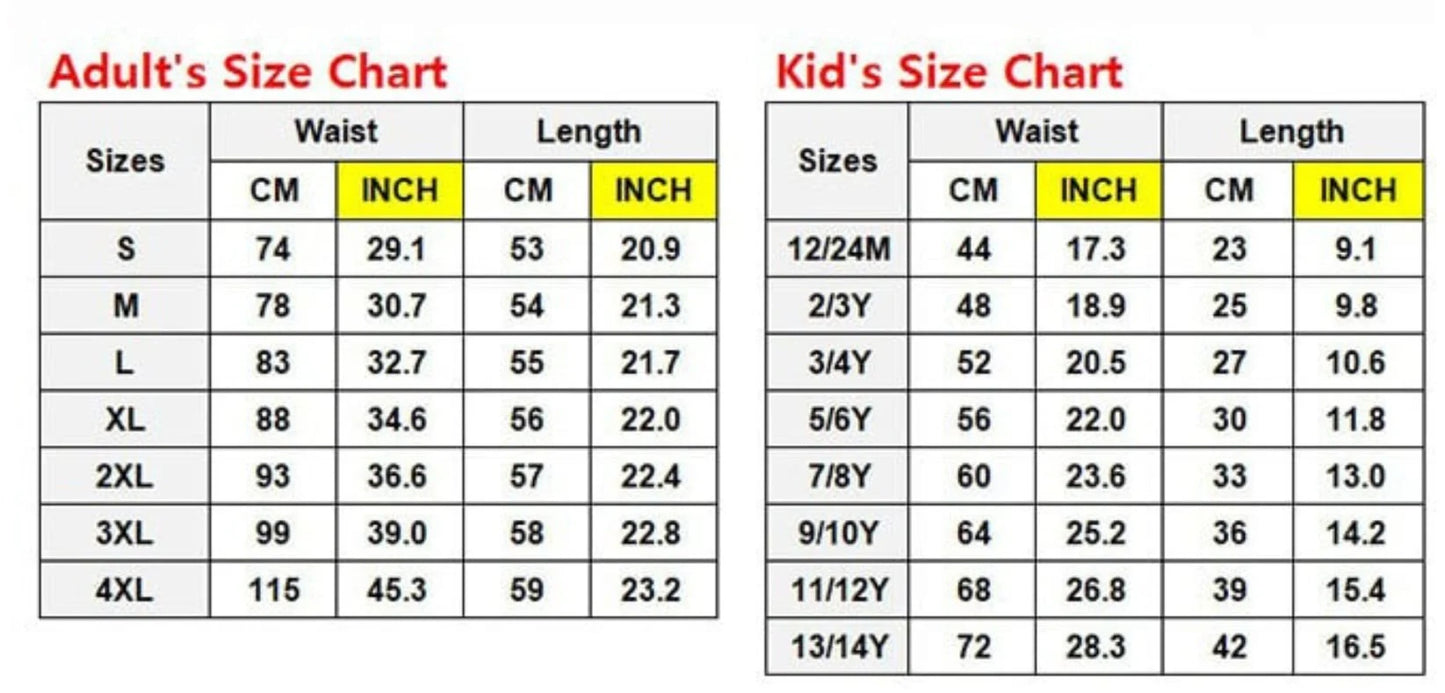 Custom Boys Split Side Shorts PREORDER - Kid and Adult