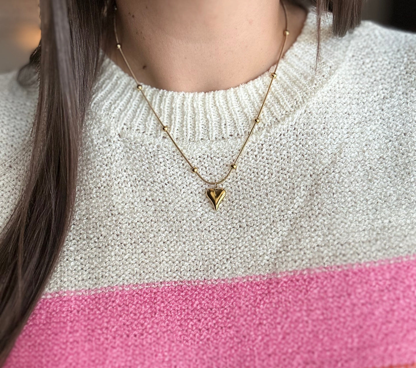 Heart In the Clouds Necklace