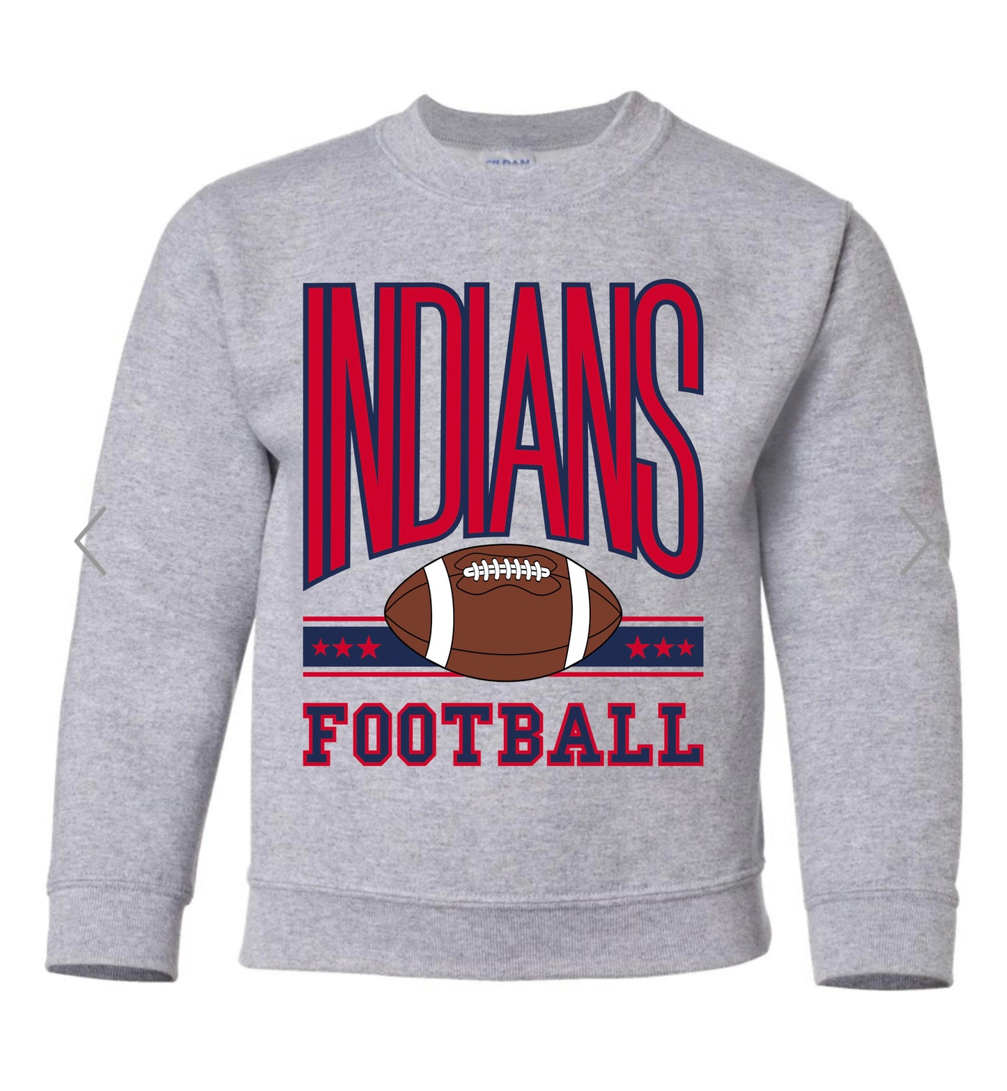 Indians Football PREORDER - Youth - Made to Order