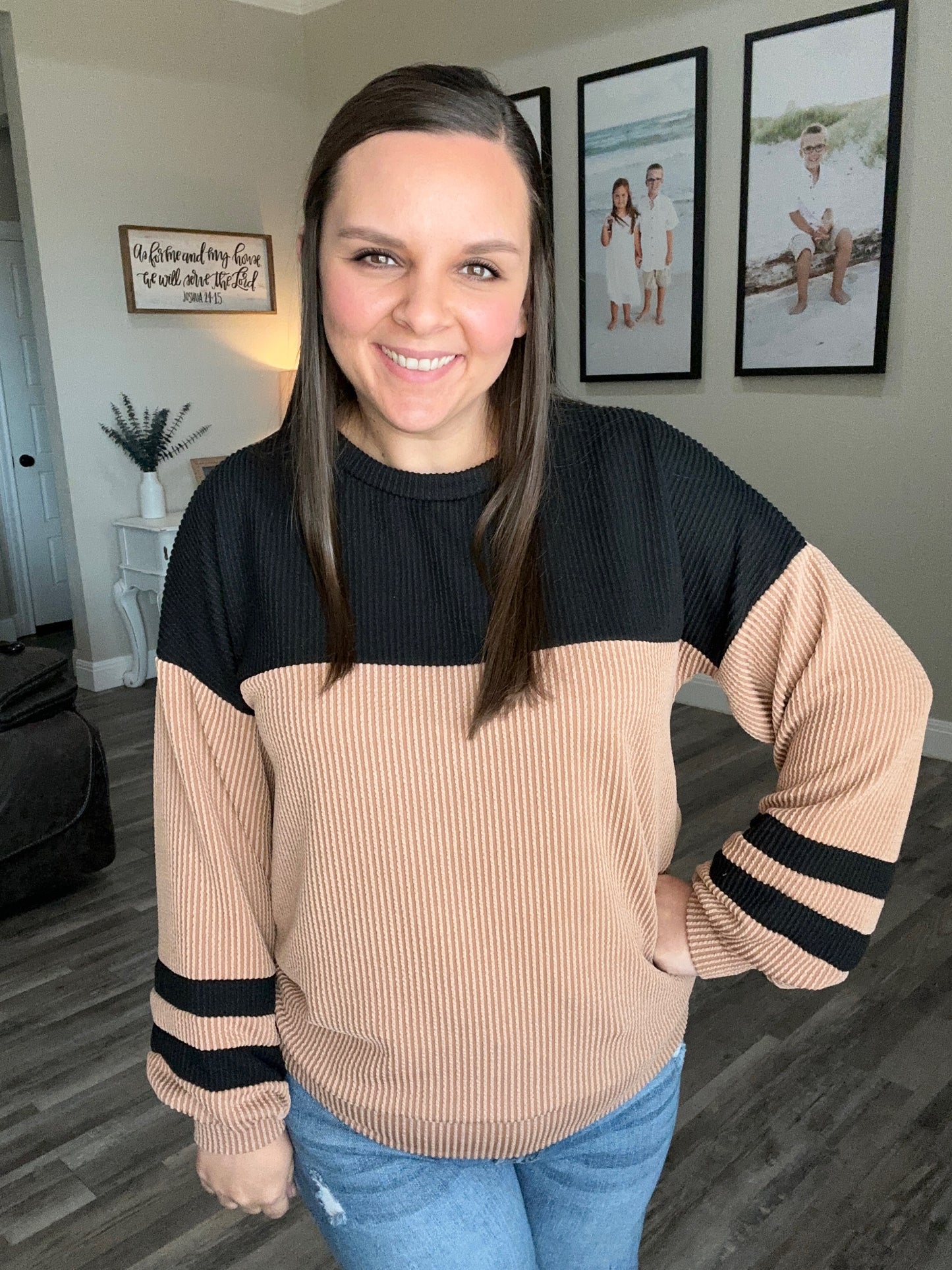 Nicole Ribbed Top