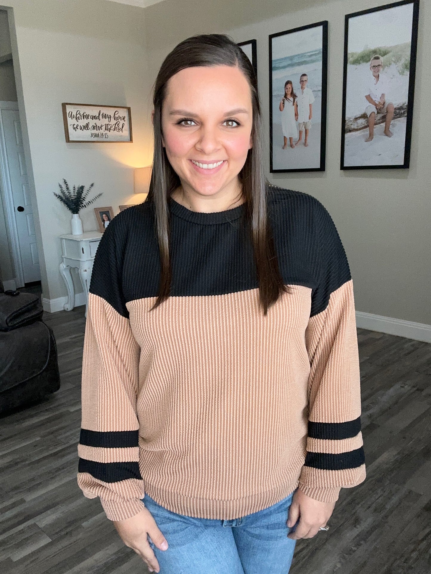 Nicole Ribbed Top