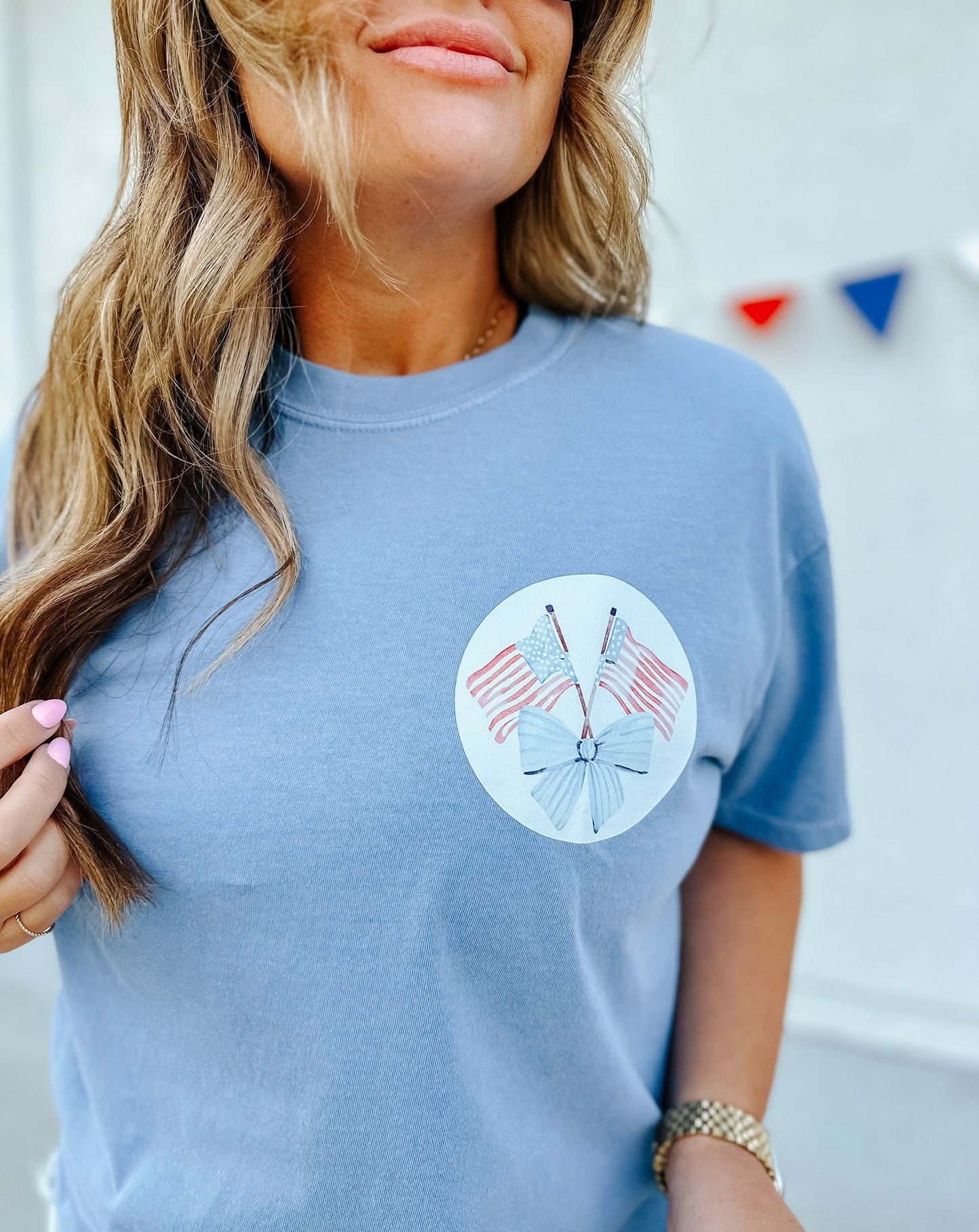 Loves Jesus & America Too Tee PREORDER