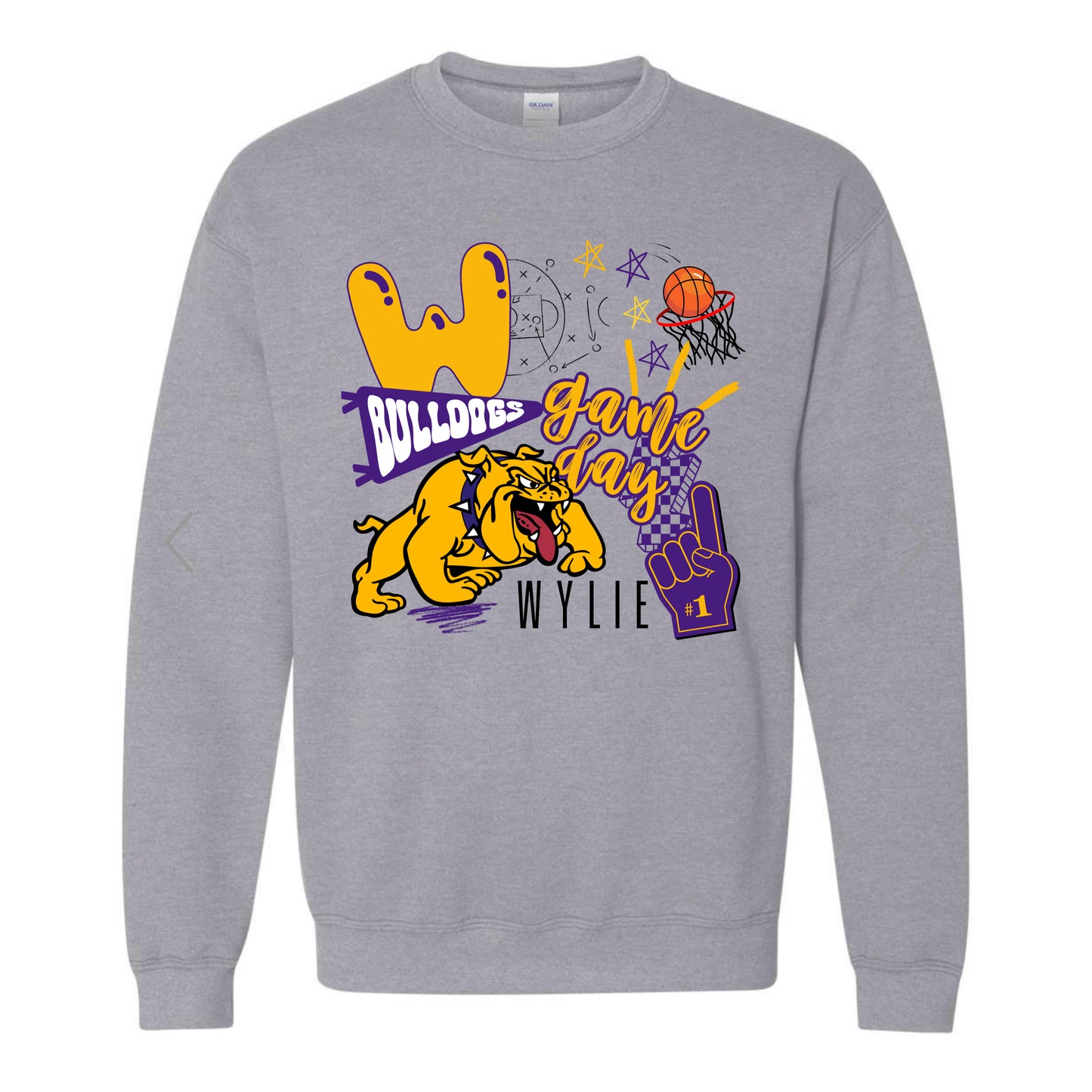 Wylie Basketball Game Day PREORDER - Made To Order - Youth