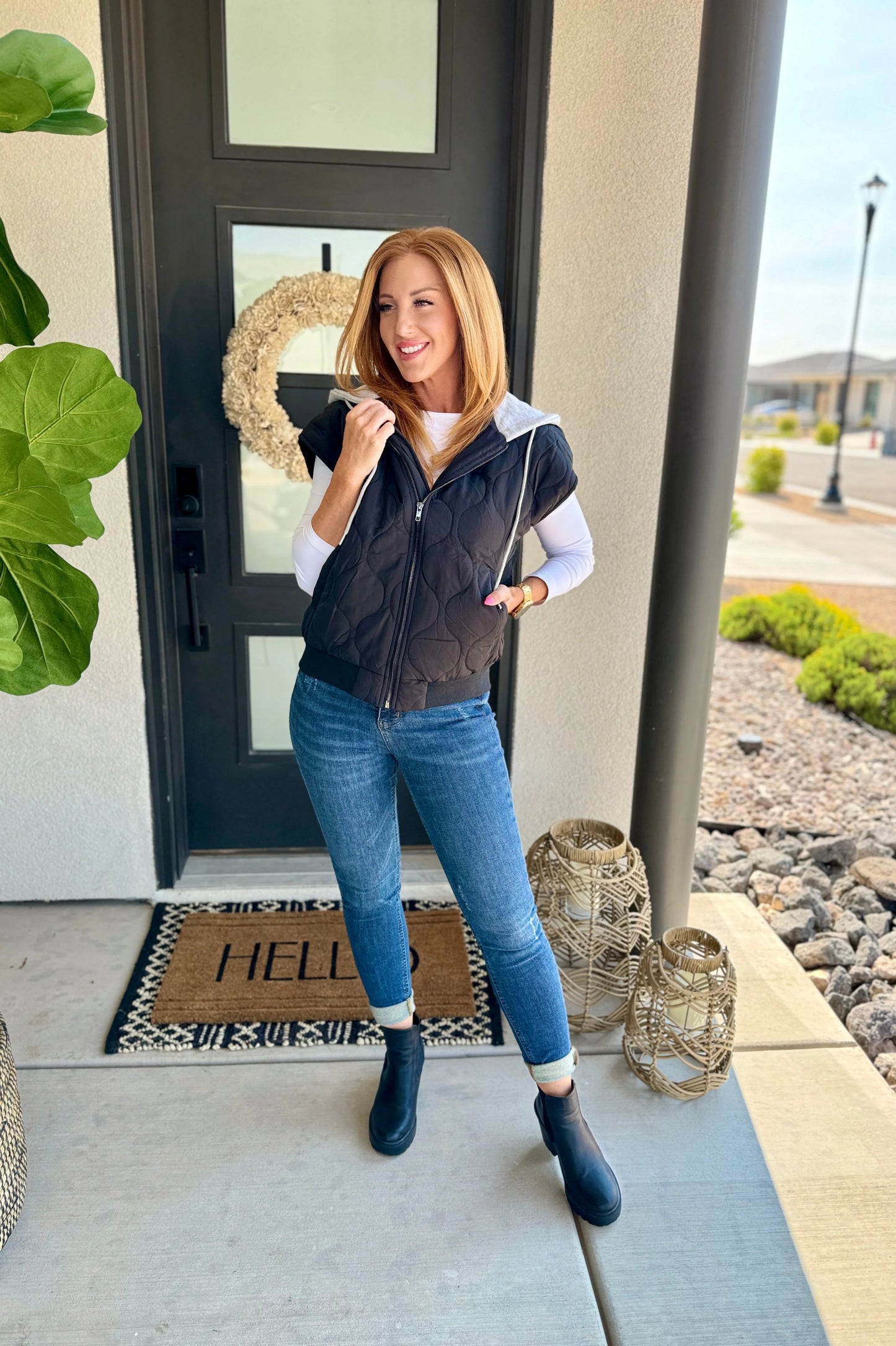 Cheyenne Hooded Puffer Vest