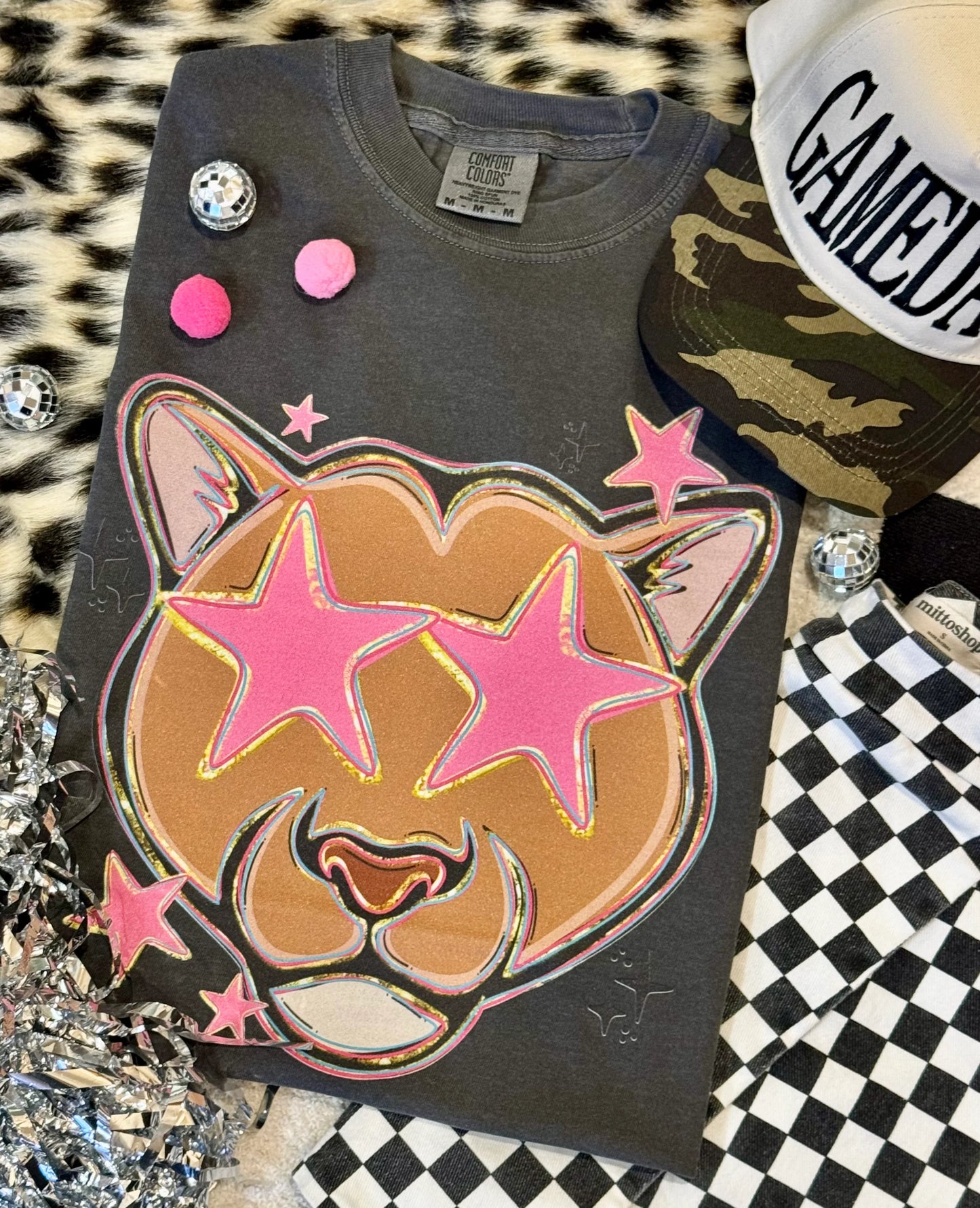 Pink Star Mascot Tee PREORDER