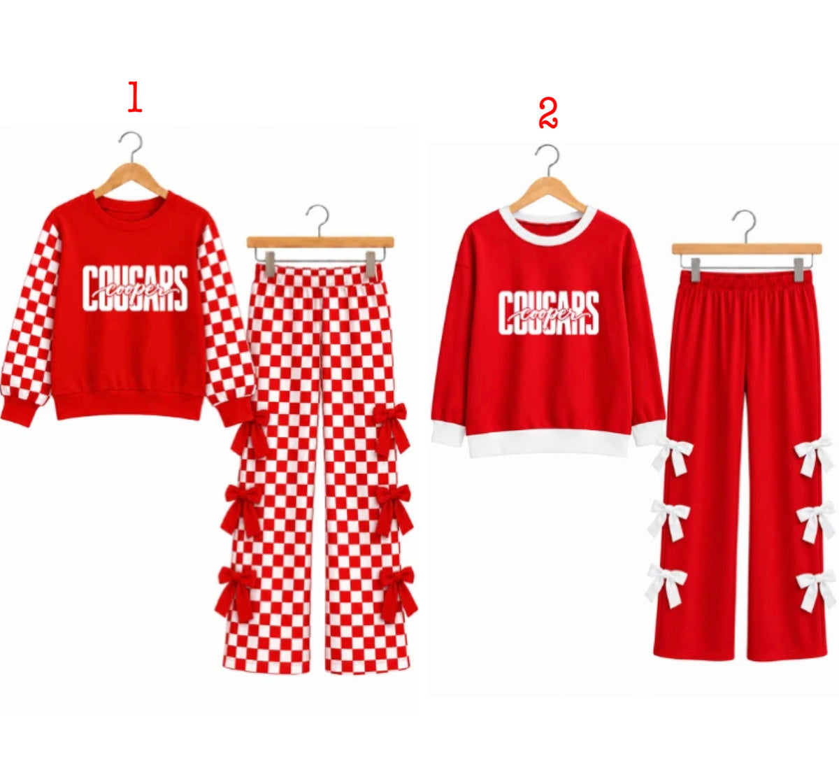 Custom Crewneck Bow Set PREORDER