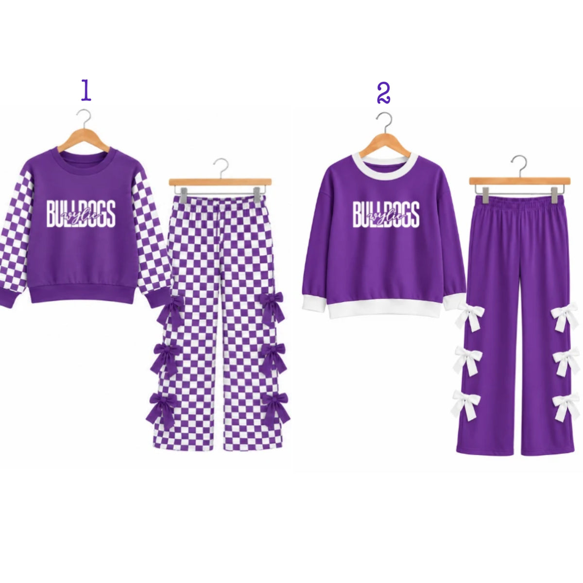 Custom Crewneck Bow Set PREORDER