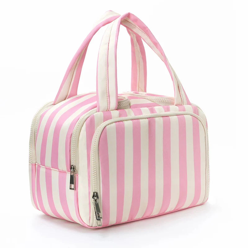 Striped Organizing Bag PREORDER - 6 Color Options