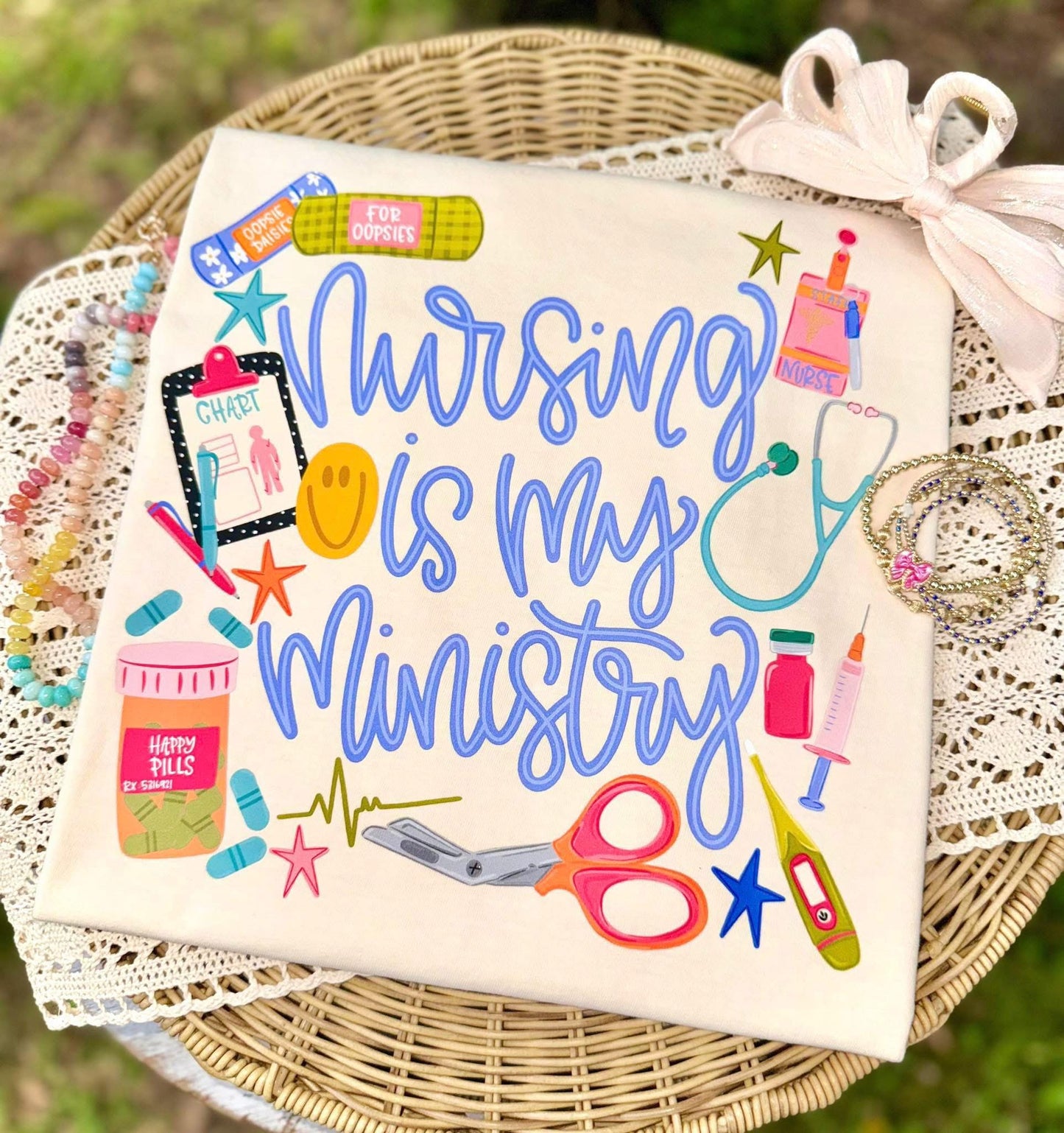 Nursing Is My Ministry Tee PREORDER - Made To Order
