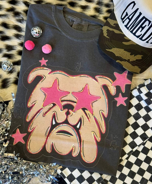 Pink Star Mascot Tee PREORDER
