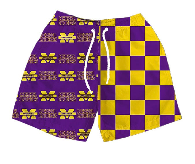 Custom Boys Split Side Shorts PREORDER - Kid and Adult