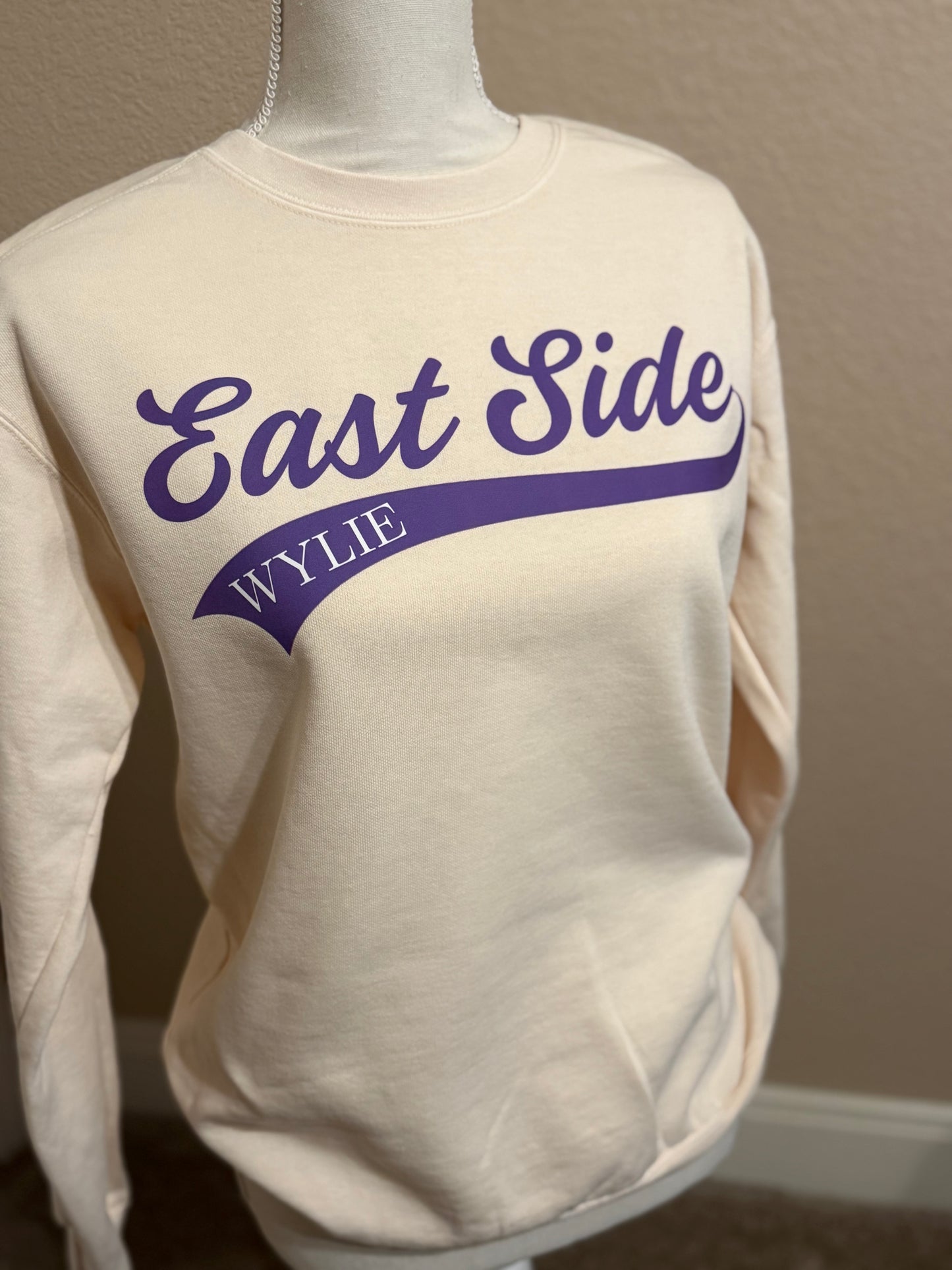 East Side Script Sweatshirt PREORDER - Made To Order - Adult