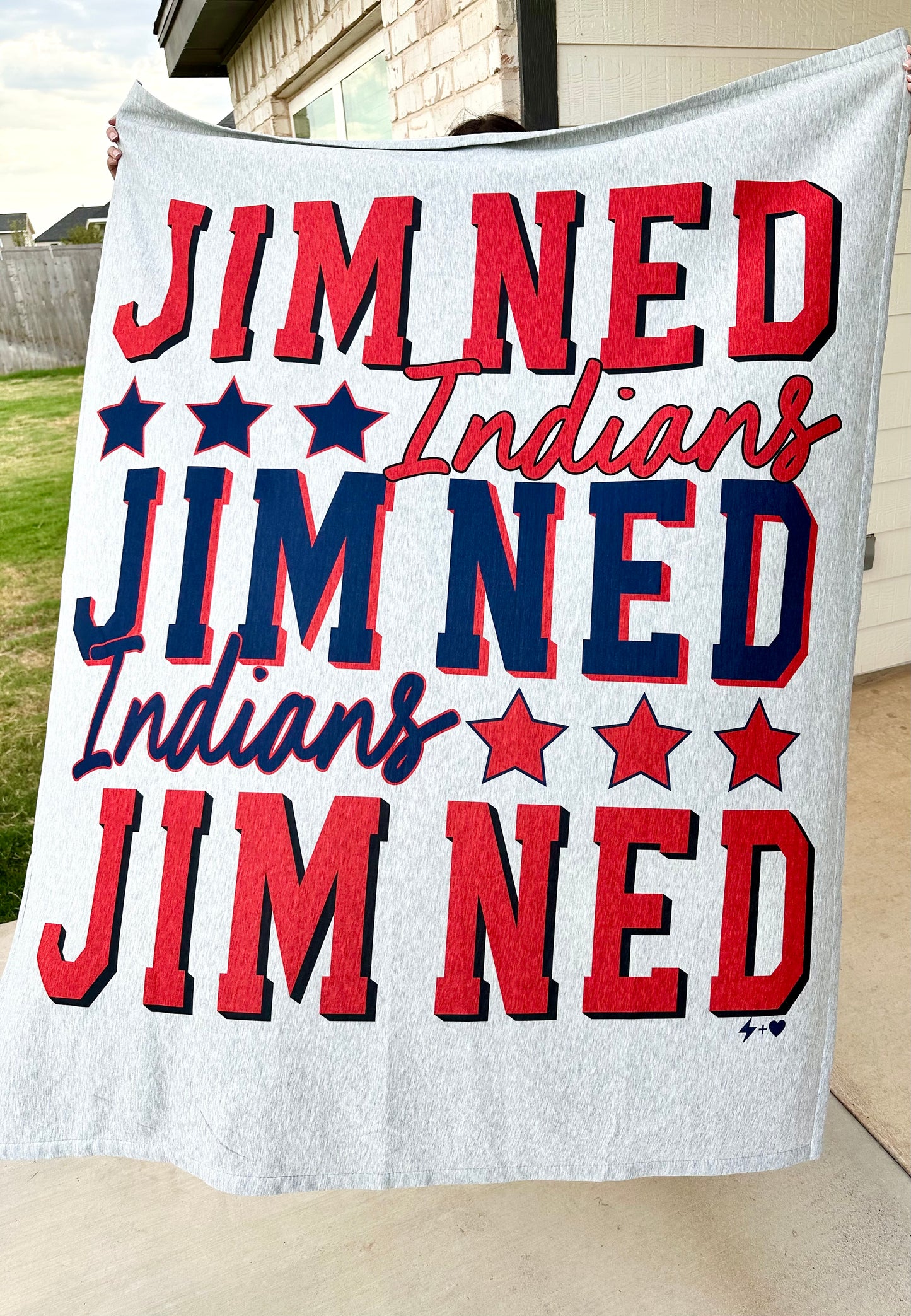 Jim Ned Indians Stadium Blanket