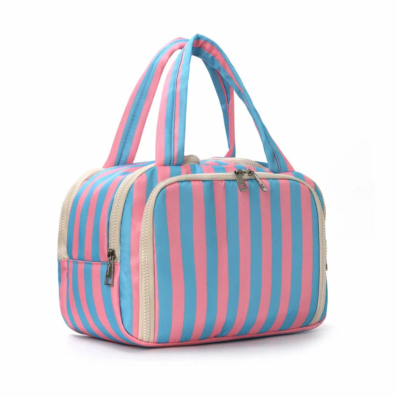 Striped Organizing Bag PREORDER - 6 Color Options