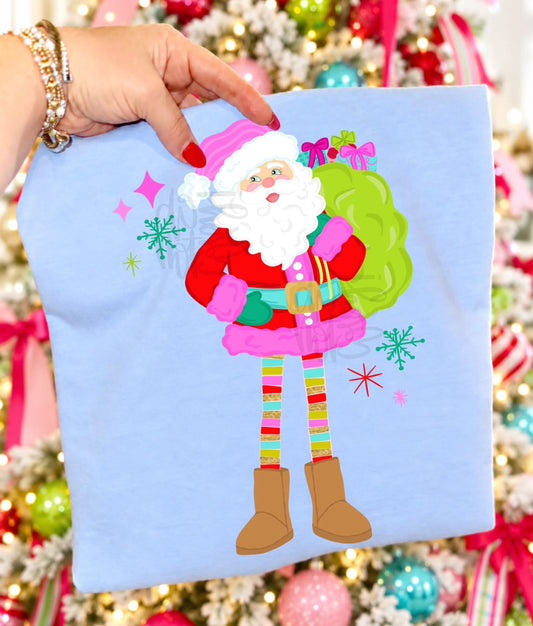 Preppy Santa Tee PREORDER - Made To Order - Youth