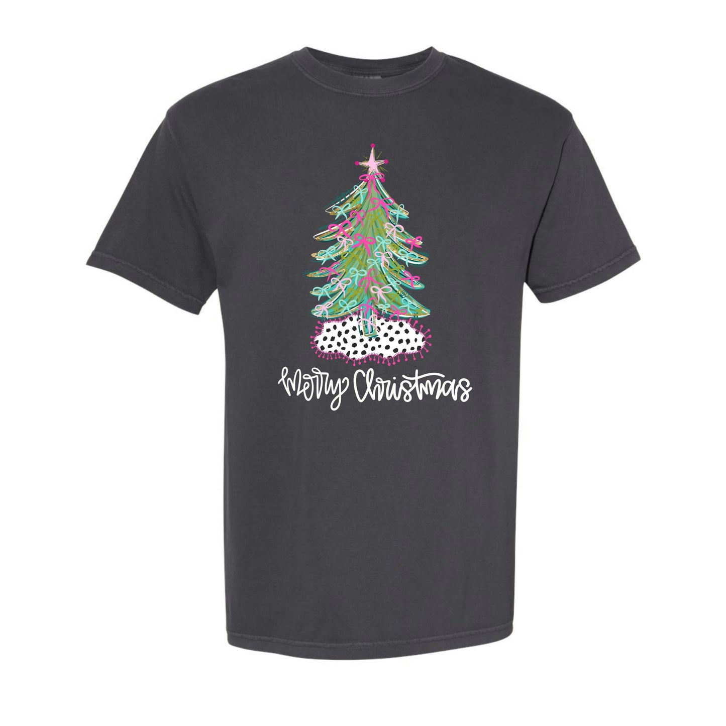 Merry Christmas Tree Skirt PREORDER - Made To Order - Adult