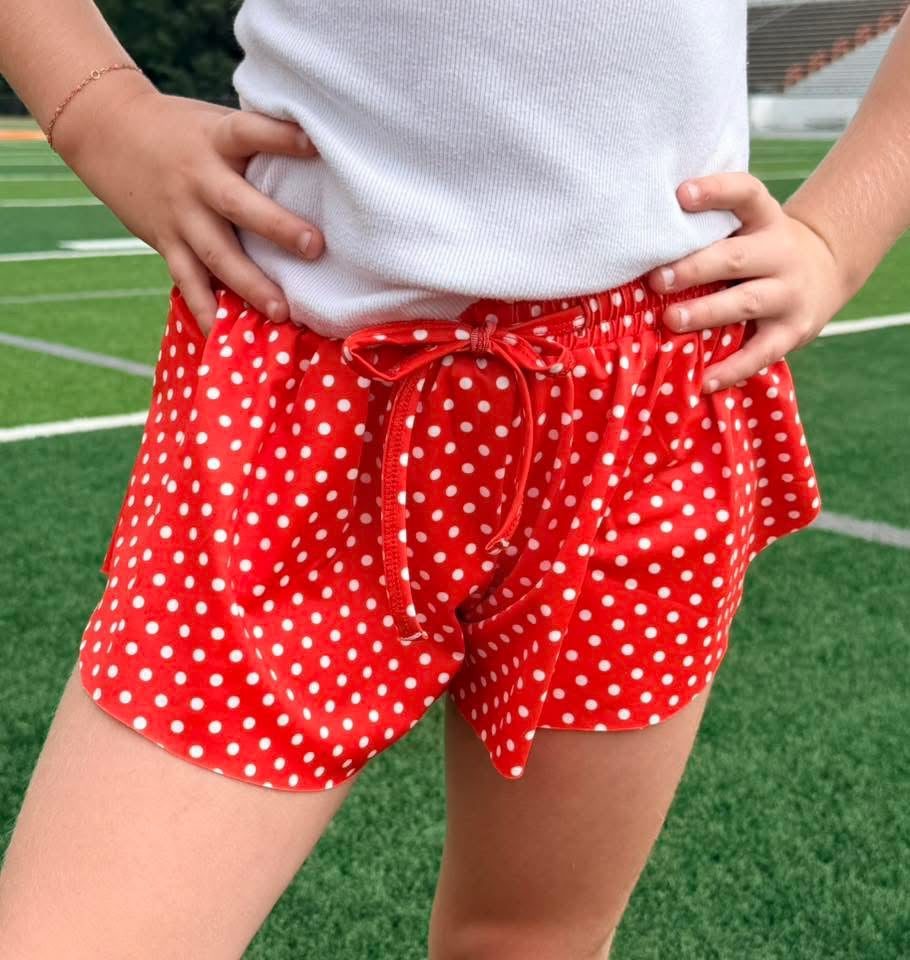Game Day Butterfly Shorts PREORDER - Kids