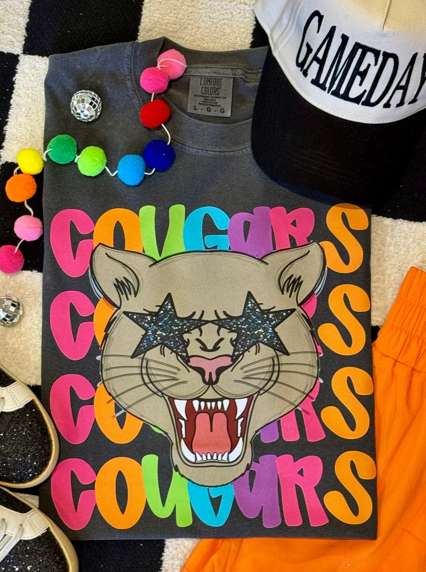 Youth Neon Mascot Tees PREORDER - Round 2 Mascots