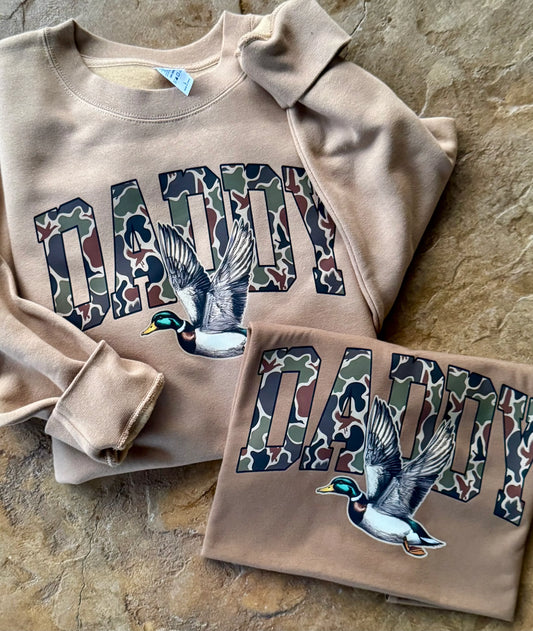 Camo Duck Tee/Sweatshirt PREORDER