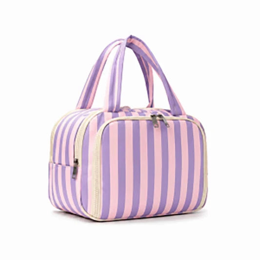 Striped Organizing Bag PREORDER - 6 Color Options