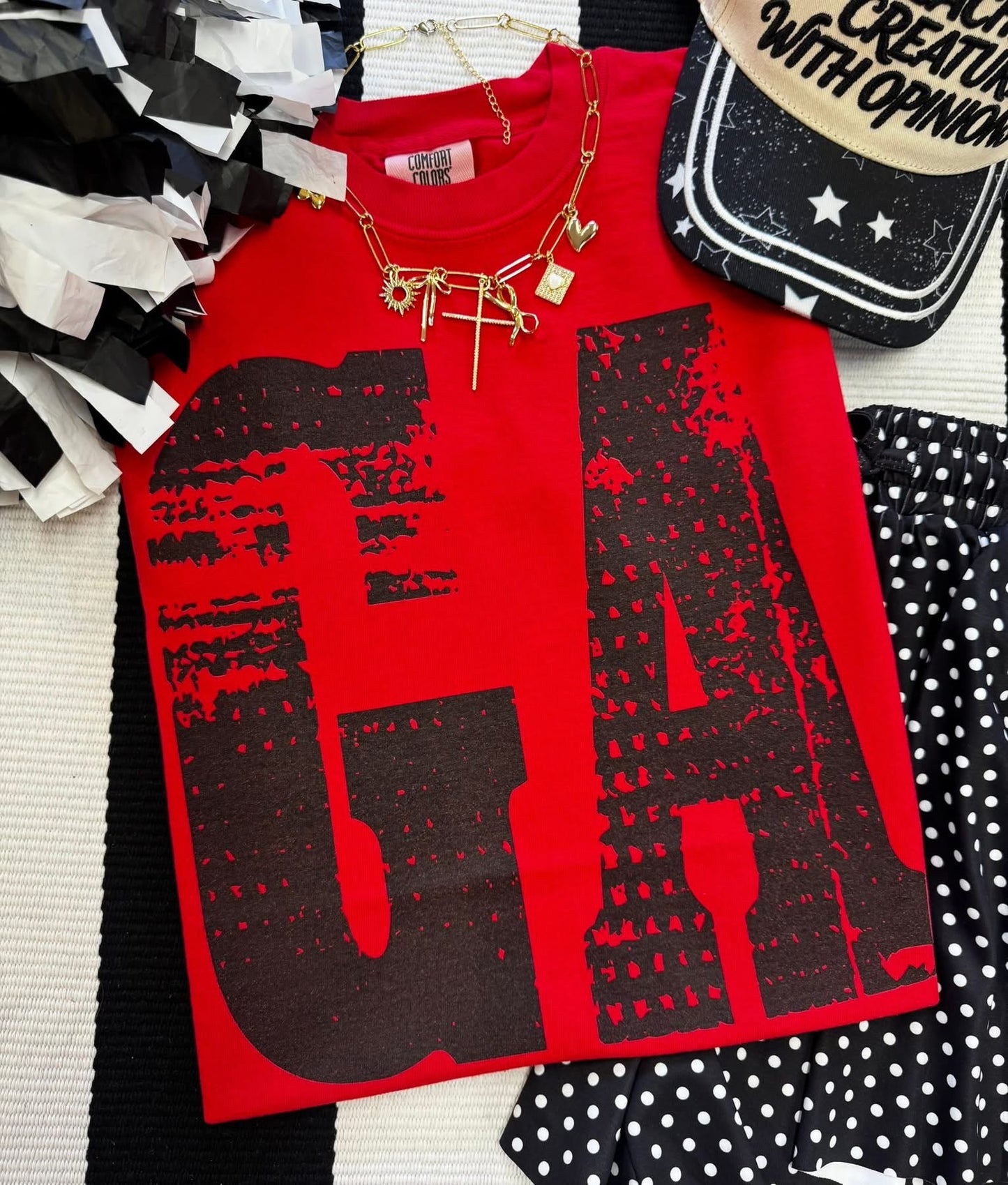 Custom Distressed Spirit Tee PREORDER