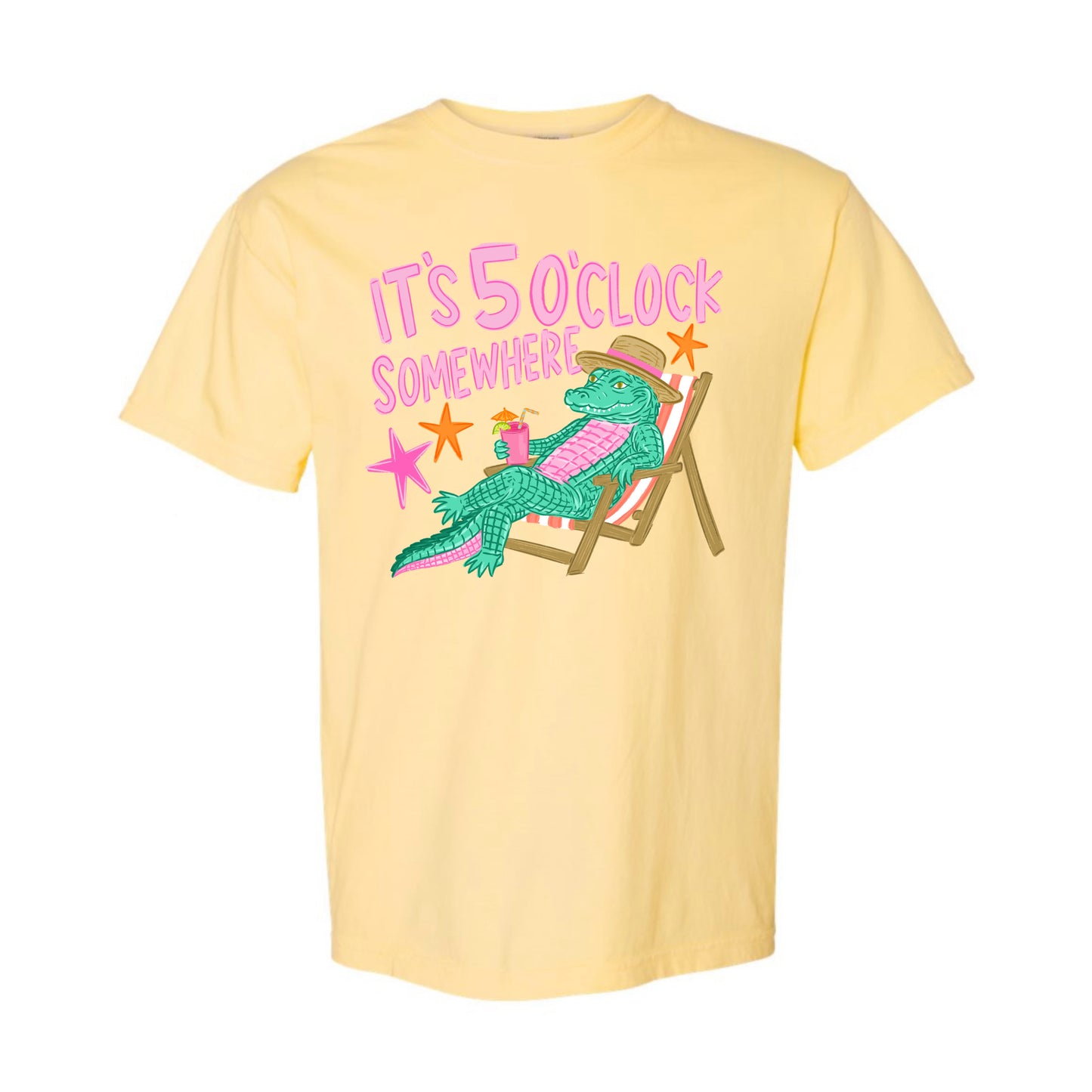 It’s 5 O’Clock Somewhere Tee/Tank PREORDER - Made To Order