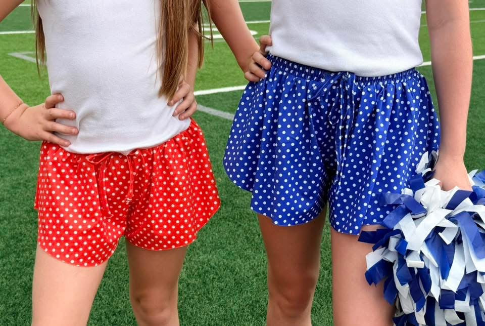 Game Day Butterfly Shorts PREORDER - Kids