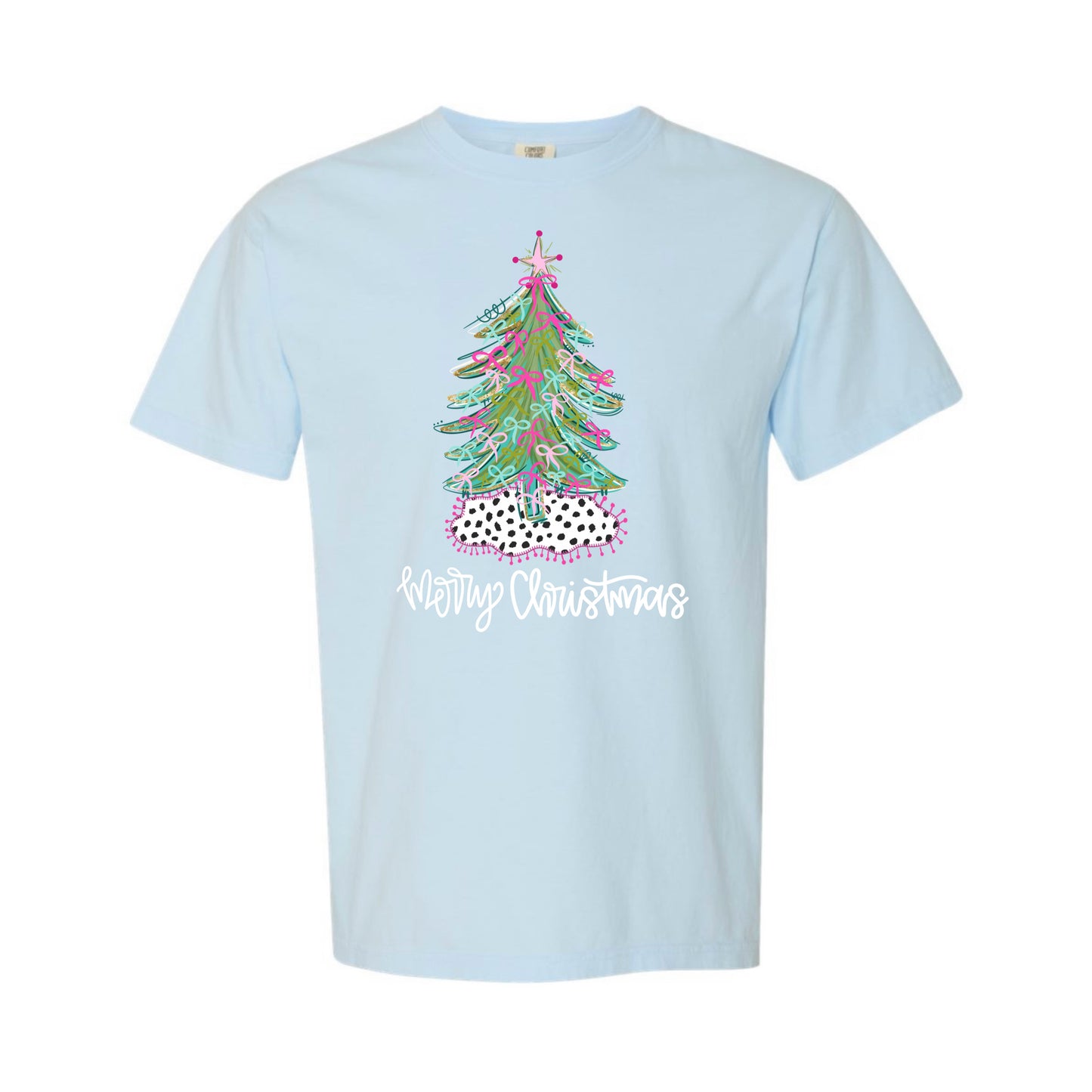 Merry Christmas Tree Skirt PREORDER - Made To Order - Adult