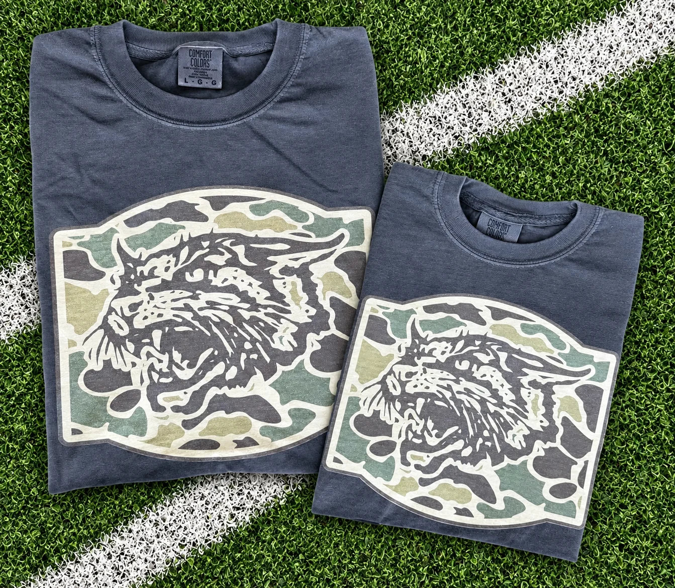 Camo Mascot Tees PREORDER