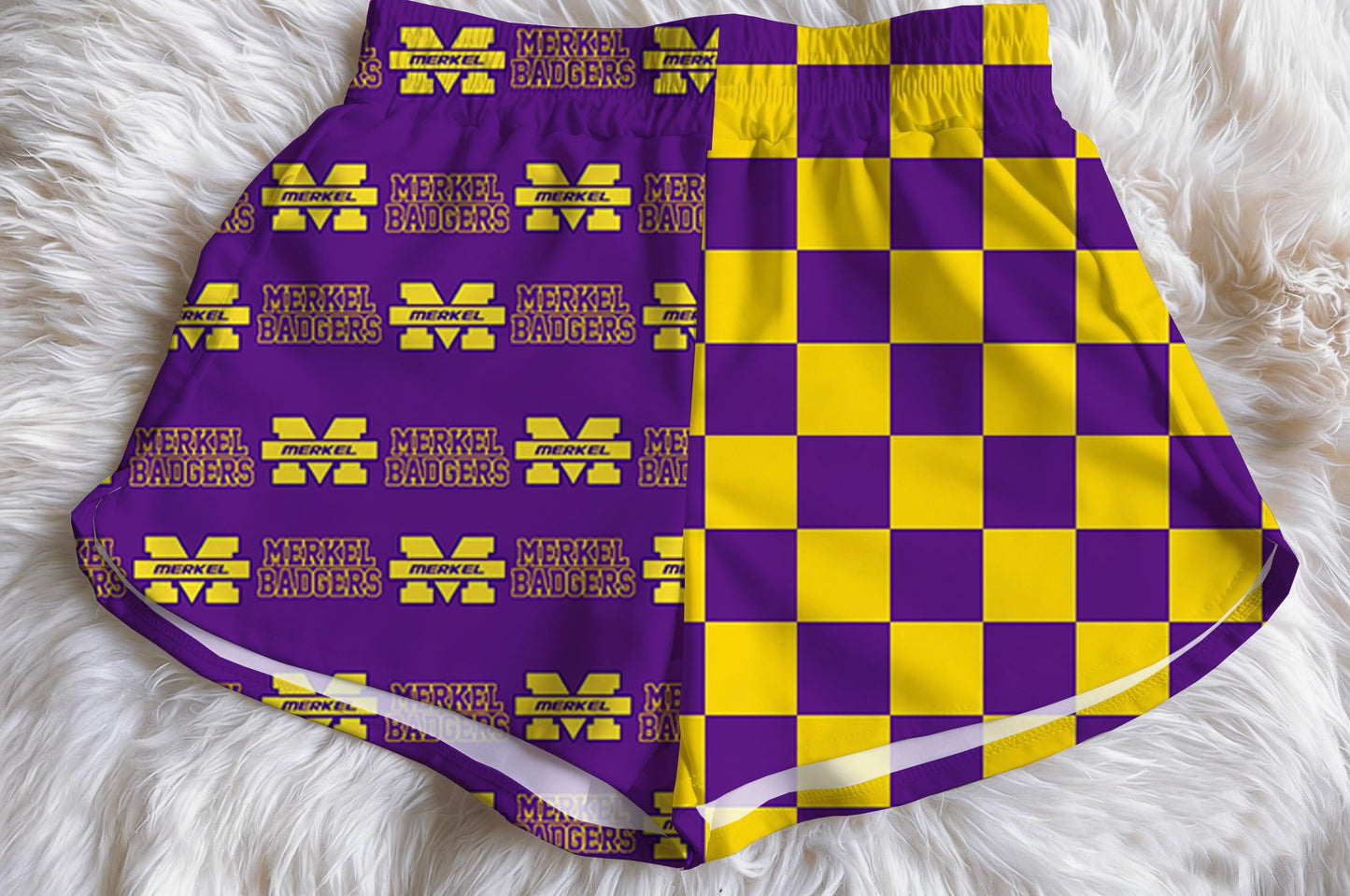 Custom Girls Split Side Shorts PREORDER - Kid and Adult