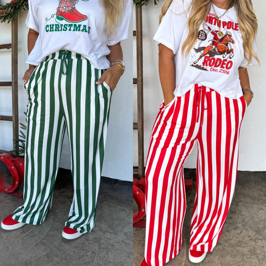 Vertical Vibes Stripe Pants PREORDER