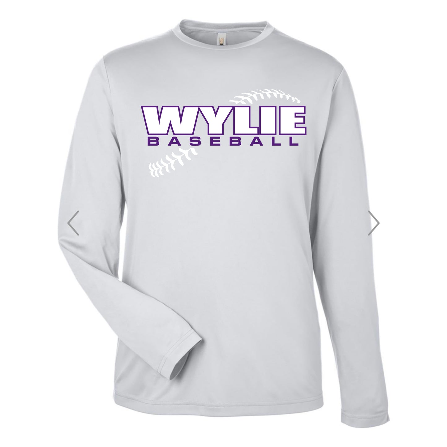 Wylie Baseball Seams Long Sleeve PREORDER - Made To Order - Adult