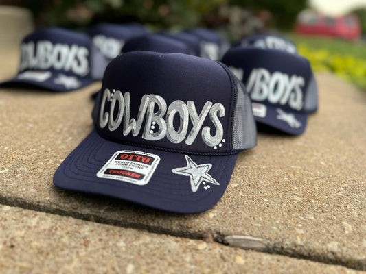 Painted Cowboys Trucker Hat