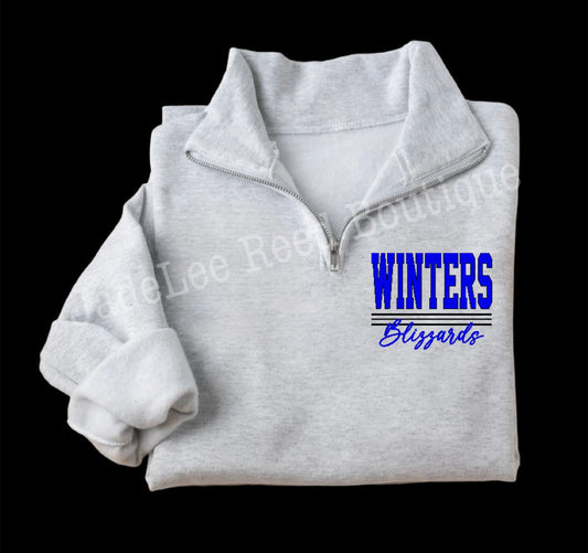 Winters Blizzards Quarter Zip PREORDER