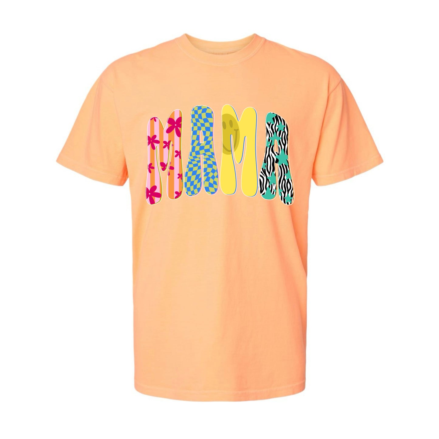 Funky Retro Mama Tee PREORDER - Made To Order