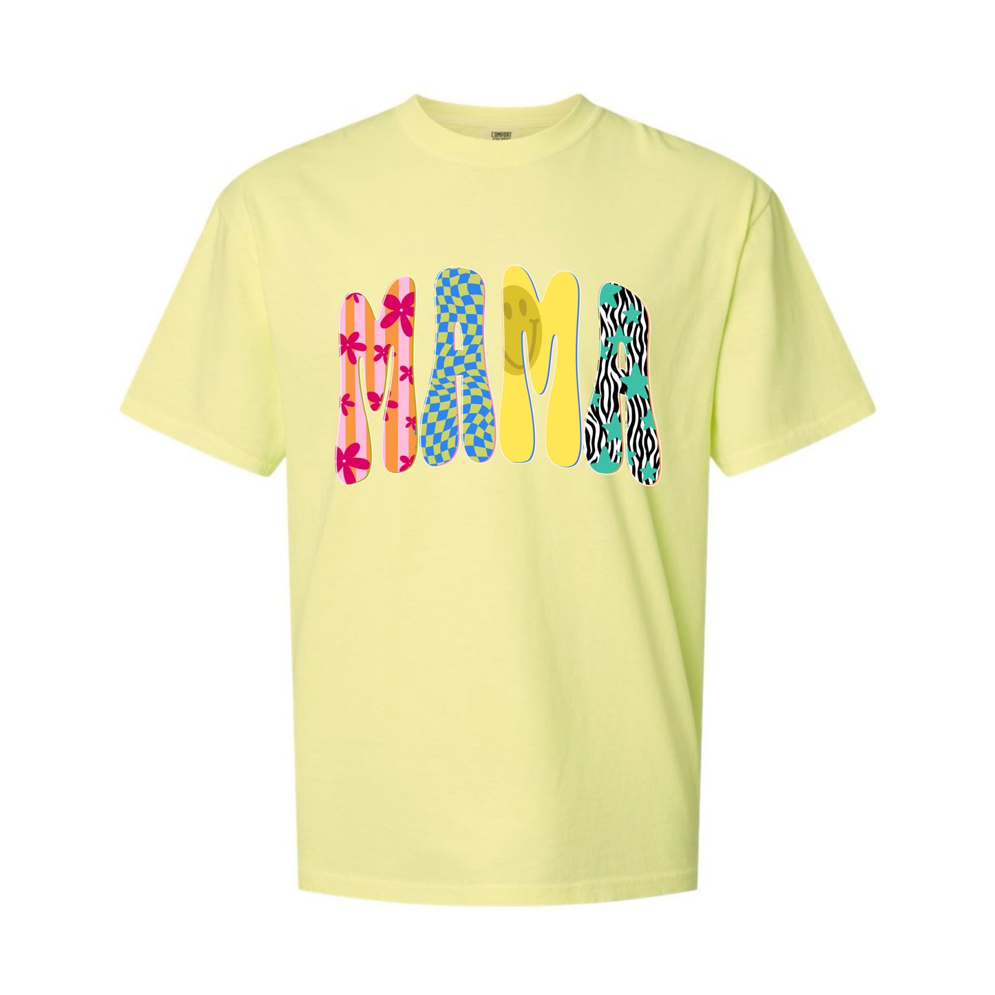 Funky Retro Mama Tee PREORDER - Made To Order