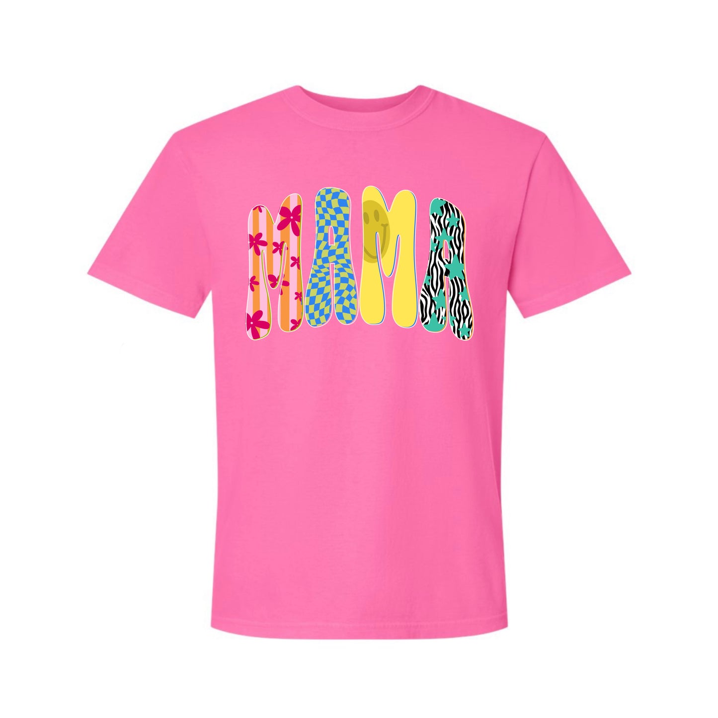 Funky Retro Mama Tee PREORDER - Made To Order
