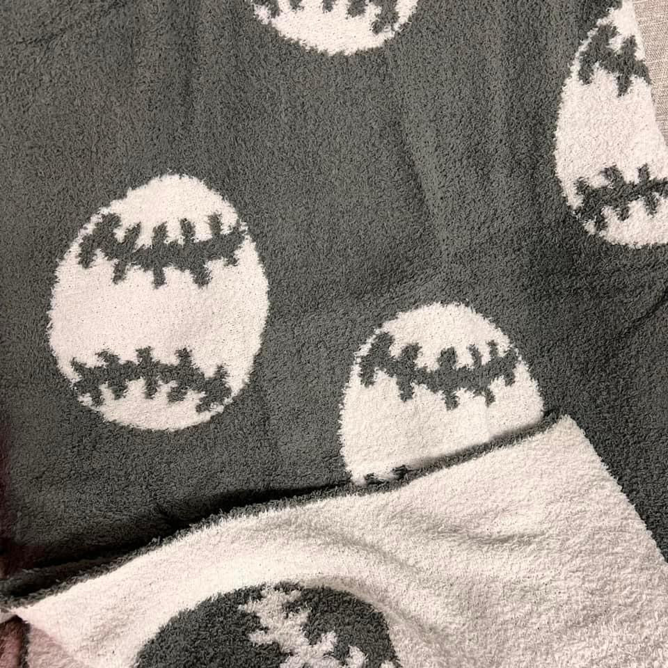 Reversible Baseball Blanket