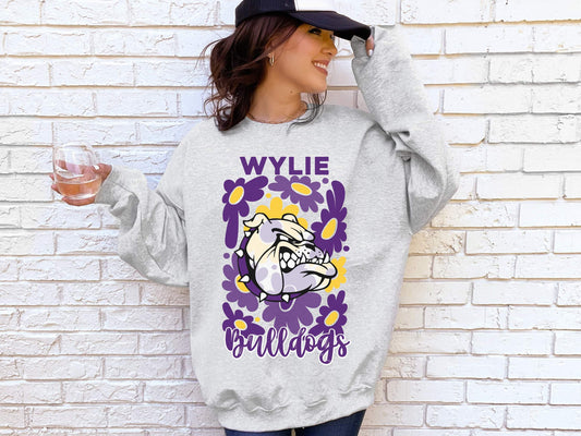 Floral Wylie Bulldogs PREORDER - Adult