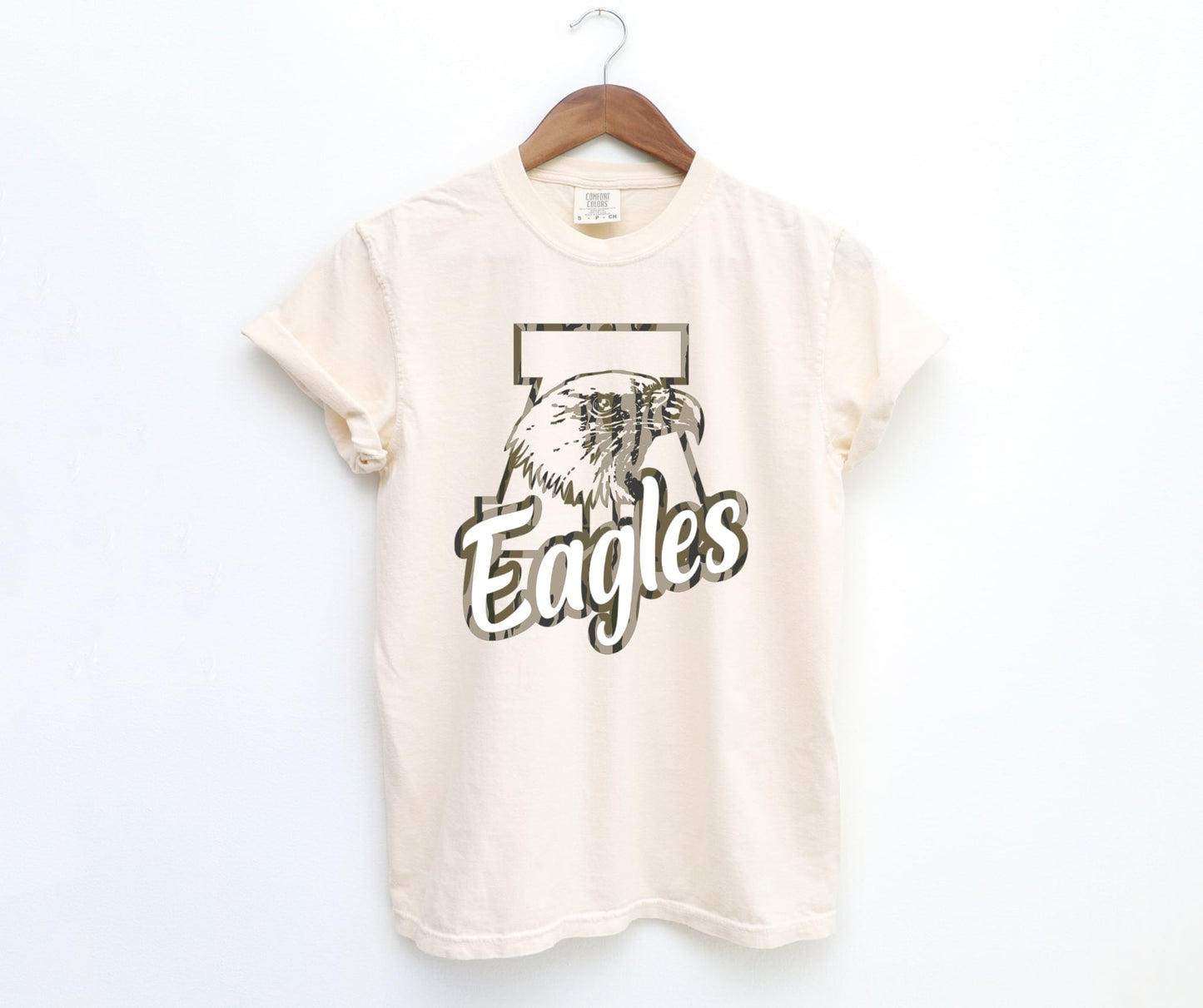 Camo Mascot Outline Tee PREORDER