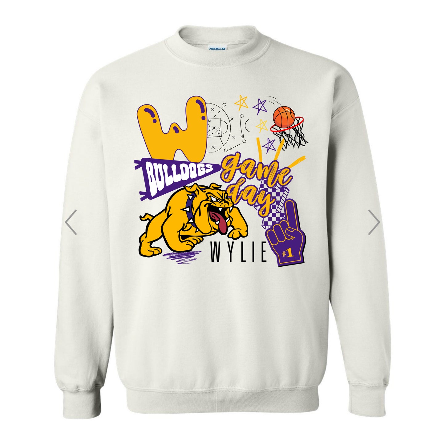 Wylie Basketball Game Day PREORDER - Made To Order - Adult