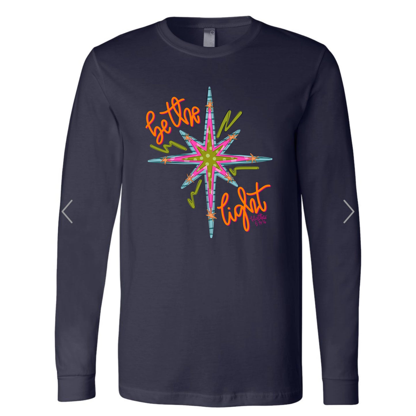 Be The Light Tee PREORDER - Made To Order - Youth & Adult