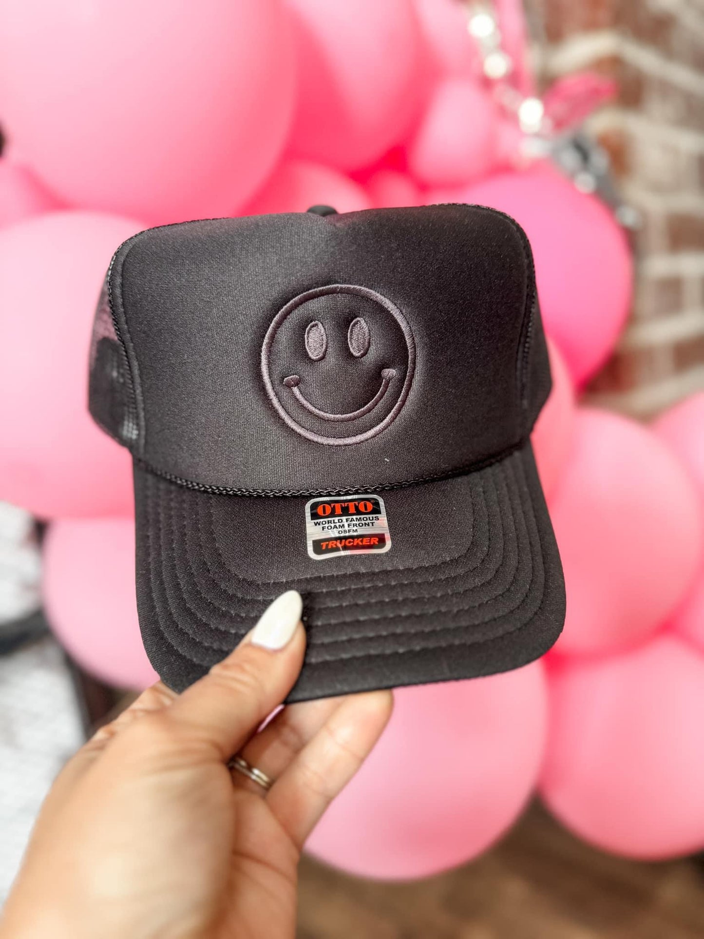 Smiley Trucker Hat