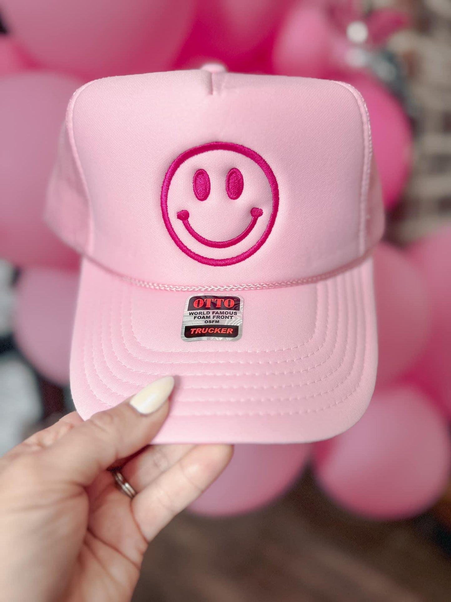 Smiley Trucker Hat