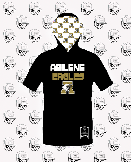 Abilene Eagles Short Sleeve Hoodie PREORDER - Adult