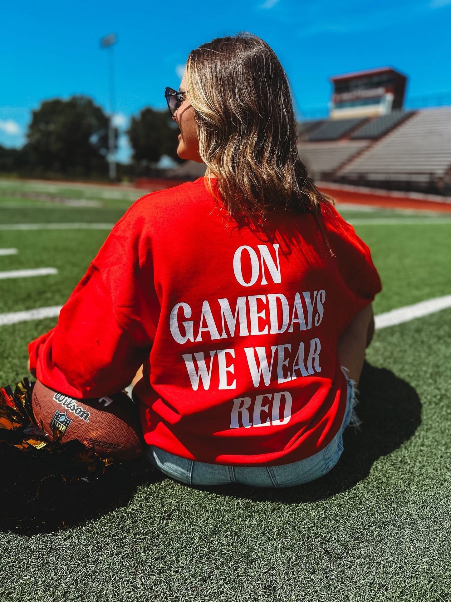 PREORDER - On Game Days We Wear Sweatshirt