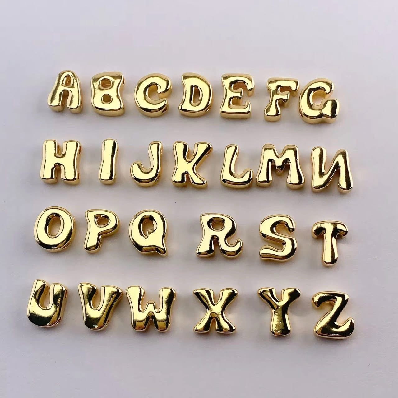 Custom Bubble Letter Bracelet PREORDER