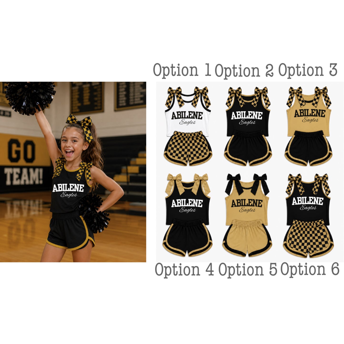 Abilene Eagles Bow Tank Set PREORDER