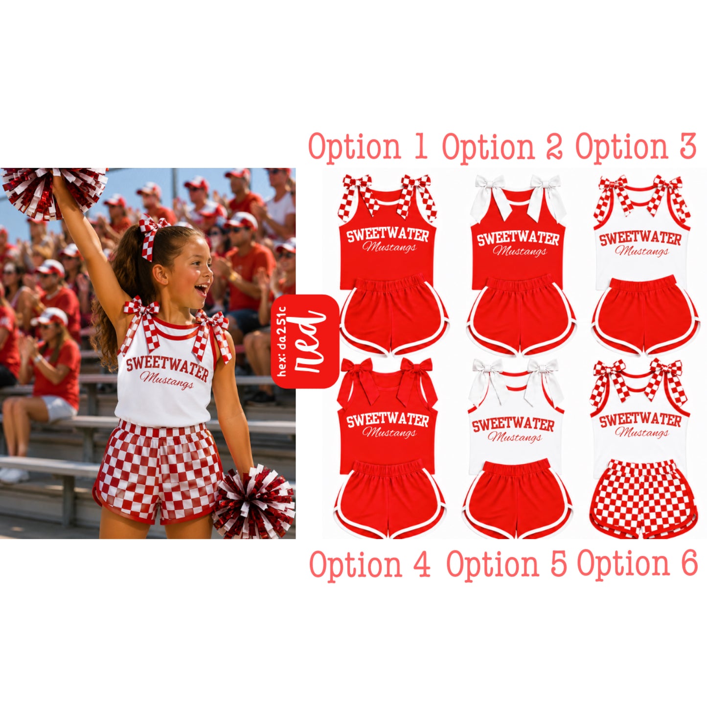 Sweetwater Mustangs Bow Tank Set PREORDER